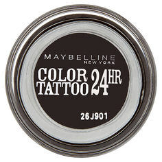 Тени для век `MAYBELLINE` COLOR TATTOO 24 HR кремообразные тон 60 (Бессм. Черн)