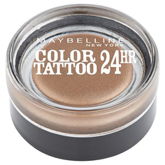Тени для век `MAYBELLINE` COLOR TATTOO 24 HR тон 102 (мерцающая фантазия) кремообразные