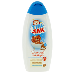 Шампунь для волос детский `ТИК-ТАК` с молочком кокоса (без слез) 350 мл