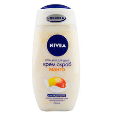 Гель-уход для душа `NIVEA` Крем скраб манго 250 мл