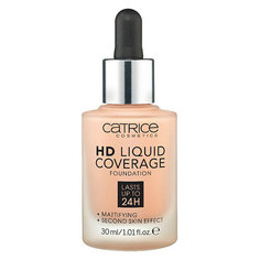 Основа тональная для лица `CATRICE` HD LIQUID COVERAGE тон 040 Warm Beige
