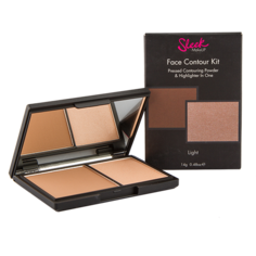 Палетка для скульптурирования лица `SLEEK MAKEUP` FACE CONTOUR KIT тон 884 (light)