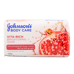 Мыло твердое `JOHNSONS` VITA-RICH преображающее с экстрактом цветка граната 125 гр Johnsons