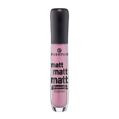 Блеск для губ `ESSENCE` MATT MATT MATT тон 01 розовый (матовый)