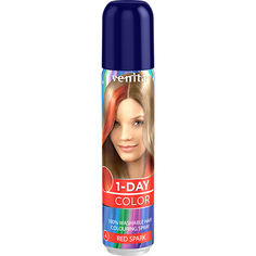Спрей для волос оттеночный `VENITA` 1-DAY COLOR Red Spark (искрящийся красный) 50 мл
