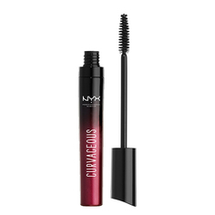 Тушь для ресниц `NYX PROFESSIONAL MAKEUP` LUSH LASHES MASCARA CURVACEOUS тон 06 Black объем и разделение (ухаживающая)