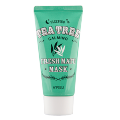 Ночная маска для лица `A`PIEU` FRESH MATE MASK успокаивающая с маслом чайного дерева 50 мл Apieu