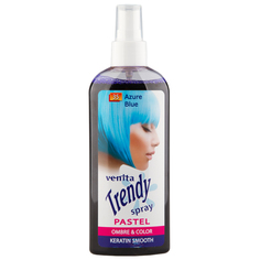 Спрей для волос красящий `VENITA` TRENDY COLOR Azure blue 75 мл