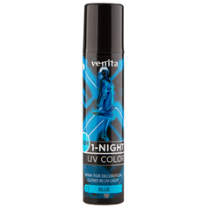 Спрей для волос оттеночный `VENITA` NEON Blue 50 мл