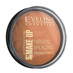 Пудра компактная для лица `EVELINE` ART PROFESSIONAL MAKE-UP тон 51 бронзирующая