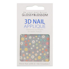 Наклейки для ногтей `GLOSSYBLOSSOM` НОВАЯ ЛЮБОВЬ 3 D