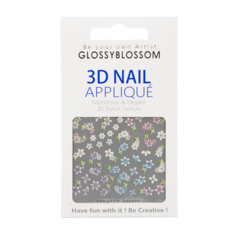 Наклейки для ногтей `GLOSSYBLOSSOM` РОМАНТИЧЕСКИЙ СЕЗОН 3 D