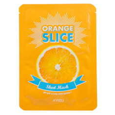 Маска для лица `A`PIEU` Апельсин (слайсы) 20 гр Apieu