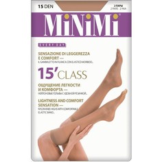 Гольфы женские `MINIMI` CLASS 15 den (Nero) 2 пары             а/п