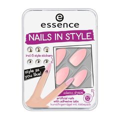 Накладные ногти `ESSENCE` NAILS IN STYLE тон 03 на клейкой основе