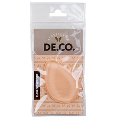 Спонж для макияжа `DE.CO.` двусторонний (без латекса + силикон) Deco