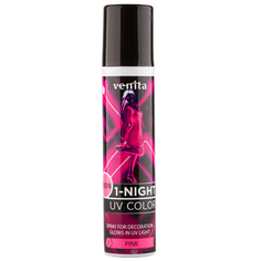 Спрей для волос оттеночный `VENITA` NEON Pink 50 мл