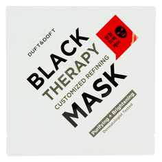 Маска для лица `DUFT & DOFT` BLACK MASK очищающая 28 мл
