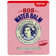 Маска для лица `MEDIUS` `SOS` WATER BALM для сияния кожи 30 мл