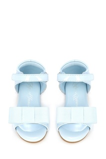 Голубые сандалии с бантом Mary Age of Innocence