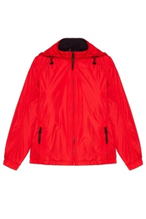 Красная куртка с капюшоном Zasport