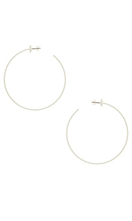 Серьги-кольца thunder struck - Jenny Bird