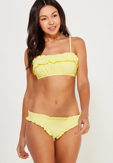 Лиф LOST INK SHIRRED FRILL BIKINI TOP