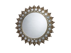 Зеркало в раме седрик (francois mirro) бронзовый 110.0x110.0x3.0 см.
