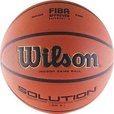 Мяч баскетбольный Wilson Solution (B0686X) р.6 FIBA Approved