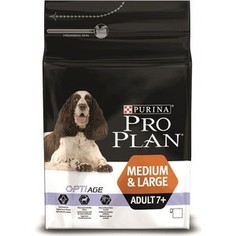 Сухой корм PRO PLAN OPTIAGE Adult 7+ Medium & Large с курицей и рисом для пожилых собак средних и крупных пород 14кг (12272557)
