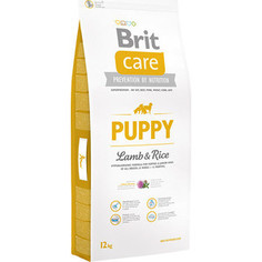 Сухой корм Brit Care Puppy All Breed Lamb & Rice гипоаллергенный с ягненком и рисом для щенков и молодых собак всех пород 12кг (132700) Brit*