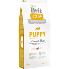 Сухой корм Brit Care Puppy All Breed Lamb & Rice гипоаллергенный с ягненком и рисом для щенков и молодых собак всех пород 12кг (132700) Brit*