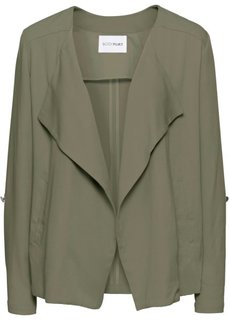 Куртка с вырезом-хомут (оливковый) Bonprix