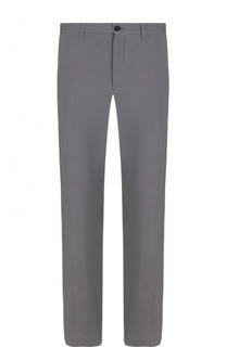 Брюки из вискозы прямого кроя Giorgio Armani