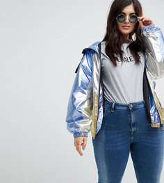 Куртка с эффектом металлик ASOS CURVE - Мульти