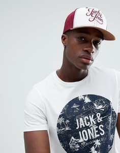 Черная кепка с логотипом Jack & Jones - Черный