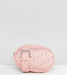 Сумка-кошелек на пояс с заклепками эксклюзивно от Skinnydip Jamie - Розовый