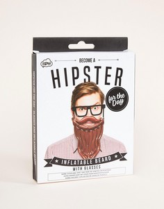 Надувная борода и очки NPW Hipster - Мульти