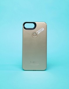 Золотистый матовый чехол для iPhone 6/6S/7/8 Plus от LuMee II - Мульти