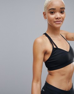 Черный бюстгальтер New Balance Studio - Черный