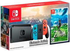 Игровая приставка Nintendo Switch + The Legend of Zelda: Breath of the Wild
