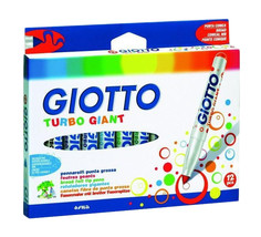 Набор Giotto Turbo Giant P Conique Фломастеры 12 цветов 424800