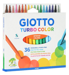 Набор Giotto Turbo Color Фломастеры 36 цветов 071600