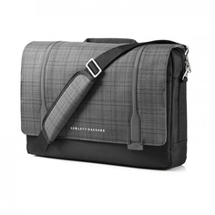 Аксессуар Сумка 15.6 HP Case Slim Ultrabook Messenger Black-Grey F3W14AA