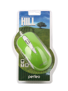 Мышь Perfeo Hill PF-363 Green PF-363-OP-GN