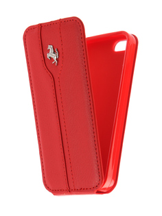 Аксессуар Чехол Innovation Ferrari Red для APPLE iPhone 5