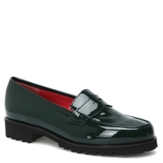 Полуботинки PAS DE ROUGE N301 темно-зеленый