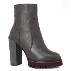 Ботильоны GIANNI RENZI RS1146 коричнево-серый