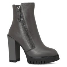 Ботильоны GIANNI RENZI RS1144 коричнево-серый