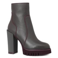 Ботильоны GIANNI RENZI RS1146 коричнево-серый